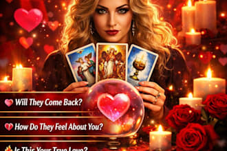 do accurate love tarot readings for clarity, reconciliation, and answers