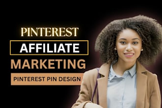 be your shopify pinterest afiliate marketing manager SEO optimization pin design
