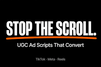 write ugc ad scripts with scroll stopping hooks