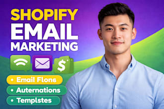 do email  shopify email flows klaviyo automation and shopify retention marketing