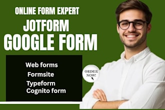 fill online survey forms, jotform and google form for audience