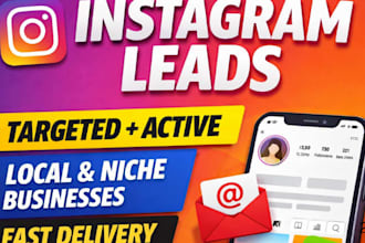 generate targeted instagram business leads in your niche and location