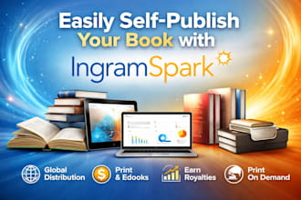format your book for amazon, ingramspark, lulu
