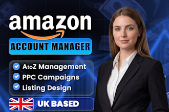 be your professional amazon account manager for fba and fbm