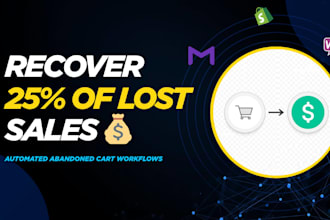 setup high ROI ecommerce and recovery workflows