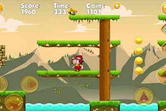 do online 2d unity game development 2d platformer game 2d reskin uiux design ios