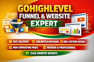 build gohighlevel website go high level funnel builder go highlevel landing page