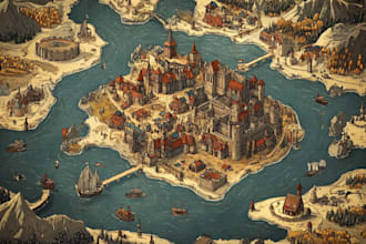 do fantasy maps and city maps