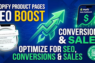 optimize shopify product pages for seo conversion sales
