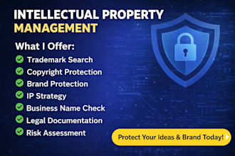 comprehensive intellectual property, uspto trademark, and patent consulting