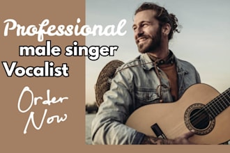 male singer male soulful rnb singer pop singer and songwriter vocalist