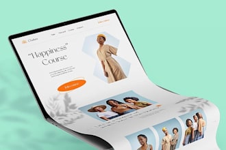 design wix landing page, wix website landing page, high converting wix design