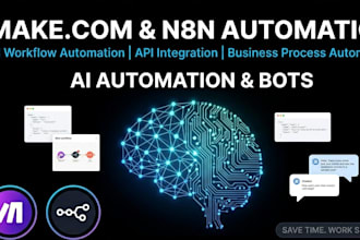 build ai automation bots n8n workflow make com workflow save your business time
