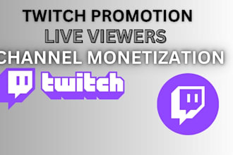 do twitch channel promotion, live viewers, twitch affilliate
