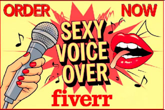 record soothing female asmr anime voice overs with cute, deep, nsfw sfw tones