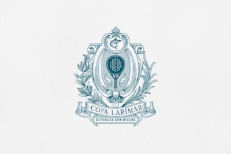 design a professional luxury and heraldic logo