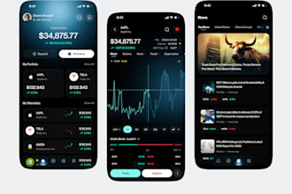 develop fintech app, neobank app, loan app,  investment app, commercial bank