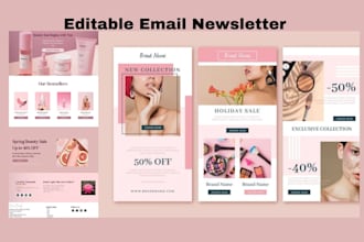 do canva to klaviyo email template responsive and clean