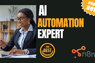 n8n automation expert building ai workflows and API integrations