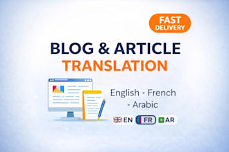 translate articles or blog posts
