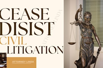 draft cease and desist letter demand letter civil litigation