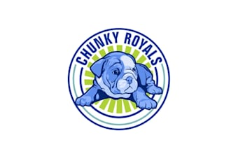 design english french bulldog breeder logo