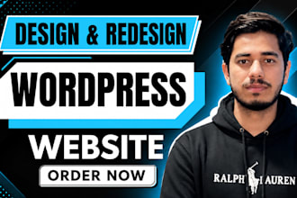 build, design and develop professional wordpress website for your business