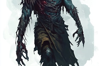 fantasy horror and fantasy horror character