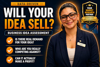 validate your business idea with market research and competitor analysis