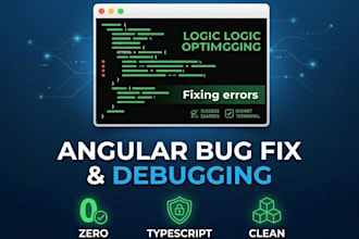 fix complex angular bugs, typescript errors, and memory leaks