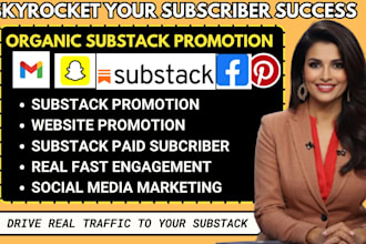 do organic substack promotion substack page link promotion to boost subscribers
