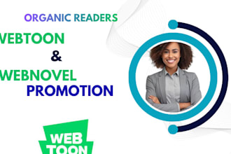 professionally market your webtoon for growth and visibility organically