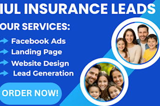 generate iul insurance leads life insurance leads iul website