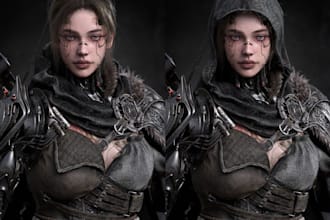 realistic 3d metahuman character metahuman character for unreal engine