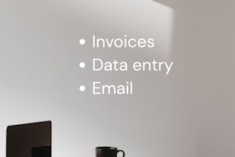 manage your emails, invoices and admin tasks