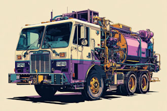 design watercolor vactor portrait illustration from a photo