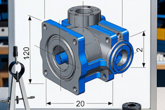 do mechanical inginering do 3d cad design industrial design cad modeling 3d part