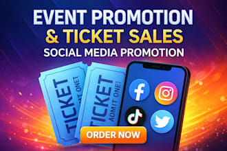 promote event promotion, event marketing, event planning, eventbrite, concert