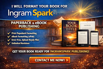 design your book interior for ingramspark publishing