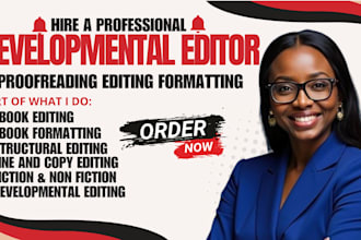 developmental edit romance nonfiction book, fantasy, memoir, novel, book editor