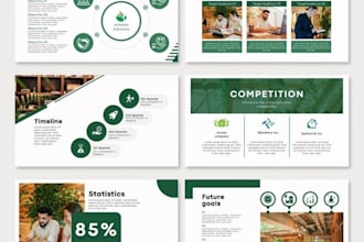 create a professional business portfolio for your company