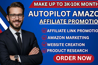 setup autopilot amazon affiliate marketing website amazon store