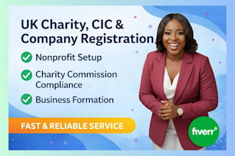 register UK charity registration cic UK company formation with charity