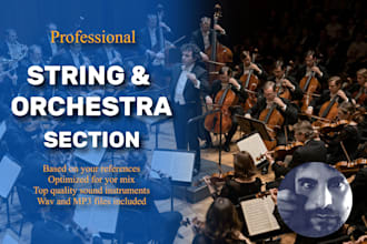 write a string or orchestra section for your track