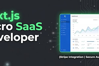 build a nextjs micro saas mvp
