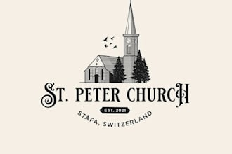create unique church seal, apostle seal or bishop seal logo