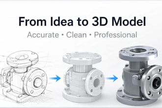 do 3d modeling and rendering for industrial product design