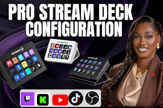 setup your stream deck professionally for streaming