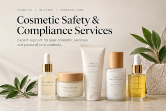 help with fda, mocra, eu and UK cosmetic compliance