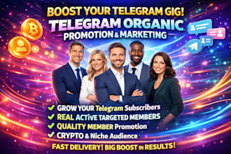 grow telegram members, crypto telegram channel promotion, telegram marketing